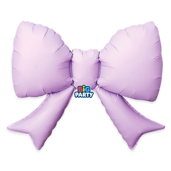 GLOBO FOIL LAZO LILA 55X43 CM