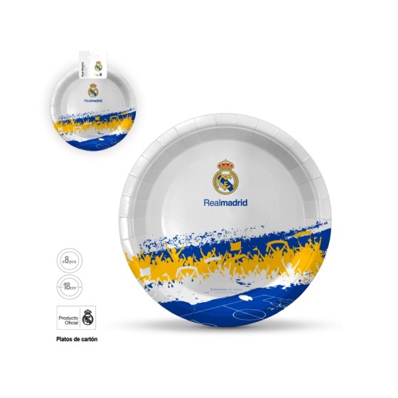 8 PLATOS REAL MADRID...