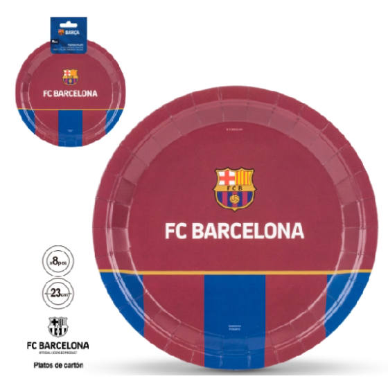 8 PLATOS FC. BARCELONA...