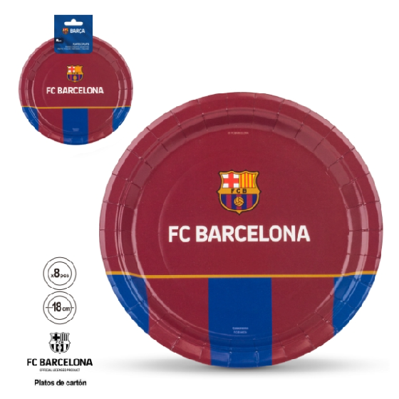 8 PLATOS FC. BARCELONA...
