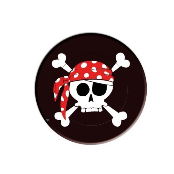 PLATOS PIRATAS 23 CM