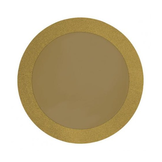 8 BAJO PLATOS ORO