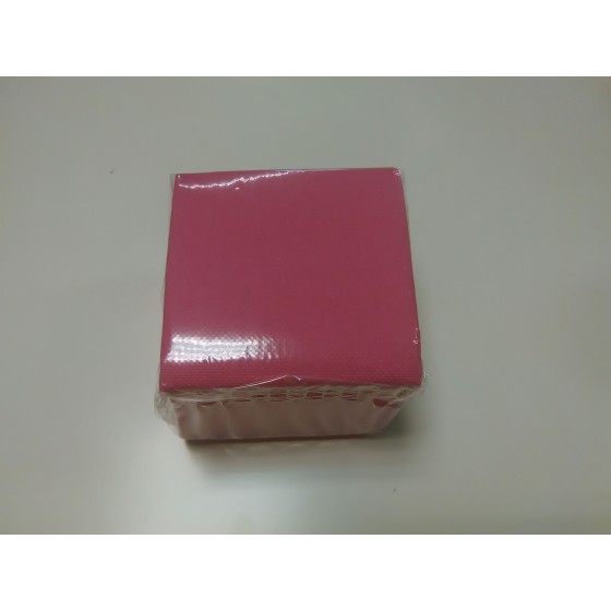 100 SERVILLETAS FUCSIA 20X20