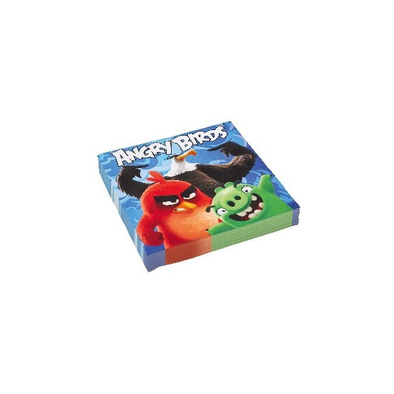 20 SERVILLETAS ANGRY BIRDS MOVIE