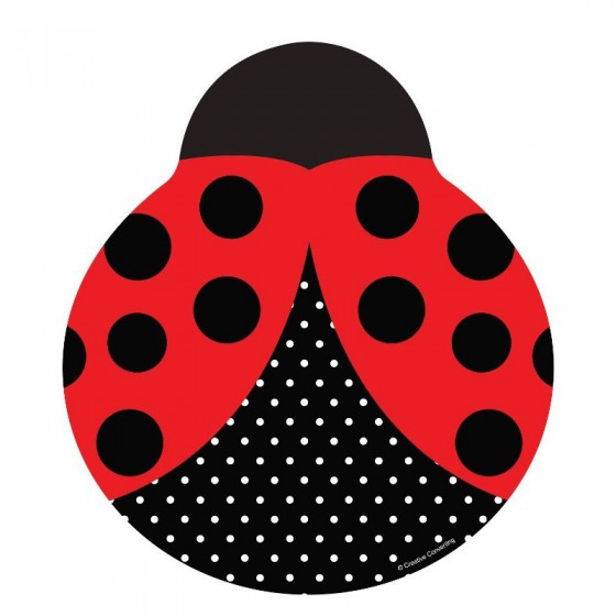 PLATO 23 CM LADY BUG FUNCY