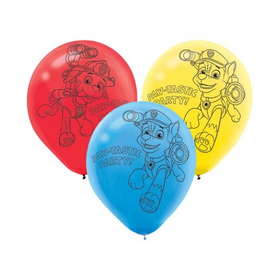 GLOBOS LATEX PATRULLA CANINA