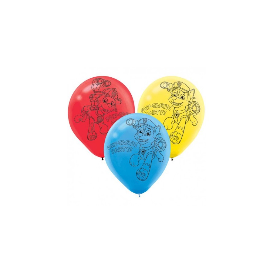 GLOBOS LATEX PATRULLA CANINA