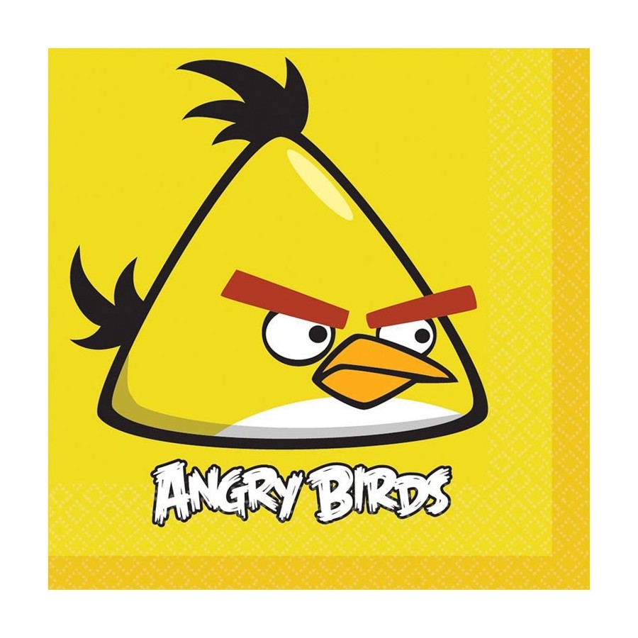 SERVILLETAS ANGRY BIRDS