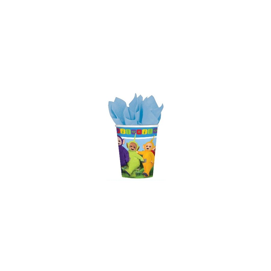 8 VASOS TELETUBBIES 8 VASOS TELETUBBIES