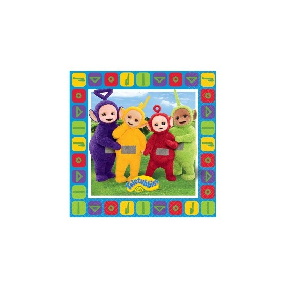 16 SERVILLETAS TELETUBBIES 33X33